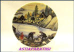 ARABIA,Lappalaiset lampaanhoitajina.Design: Andreas Alariesto, Nro 43, n. 12cm, 1kpl., 45€/kpl.