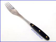 HACKMAN, Kievari Ruokahaarukka,Design:Adolf Babel, pituus n. 19 cm, 12 kpl, 15 �/ kpl,( Tuote nro 253AT )