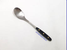 HACKMAN, Kievari Teelusikka,Design:Adolf Babel, pituus n. 13,2 cm, 9 kpl,8�/kpl,( Tuote nro 259AT )