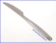 HACKMAN, Carelia Ruokaveitsi ,Design:Bertel Gardberg, Suunniteltu 1963,pituus n. 20,8 cm, 6 kpl, 10 �/ kpl,( Tuote nro 265AT )