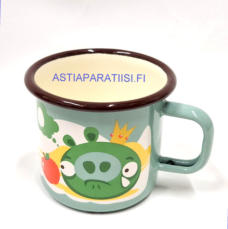MUURLA, Angry Birds Emalimuki 3,7 dl,halkaisija n.9,5 cm,Korkeus n. 8 cm,1 kpl,16/kpl, (Tuote nro / Item 308N)
