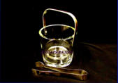 NUUTAJRVI LASI, jpalakulho / astia  ja ottimet,Design: Kaj Franck, Korkeus,n.10,5 cm,halkaisija,n. 11,5 cm,1kpl,85/kpl
