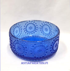 RIIHIM�EN LASI, Grapponia J�lkiruokamalja / tarjoilukulho,Design: Nanny Still,Valmistettu 1969-75-luku,halkaisija n. 12 cm, Korkeus n 5,8 cm ,2 kpl. 45�/kpl,.( Tuote nro / Item #126LJ )