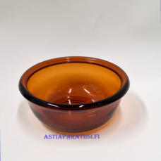 NUUTAJ�RVI LASI ,"Luna" iso J�lkiruokamalja / tarjoilukulho, Design:Kaj Franck, halkaisija n. 15 cm, Korkeus n. 6 cm , 1kpl. 34�/kpl.( Tuote nro / Item #151LJ )