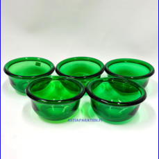 NUUTAJ�RVI LASI ,"Luna" J�lkiruokamalja / tarjoilukulho, Design:Kaj Franck, halkaisija n. 11 cm, Korkeus n. 5,5 cm , 23kpl. 16�/kpl.( Tuote nro / Item #153LJ )