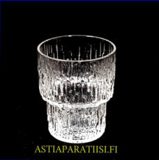 IITTALA,Paadar Ryyppylasi,5 cl, Design:Tapio Wirkkala,Tuotannossa: 1970-luku ,Korkeus n.6,2 cm, halkaisija n.5 cm, 8 kpl,7,5 � /kpl ( Tuote nro / Item #156J )