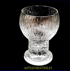 IITTALA,Kekkerit sarja,Valkoviinilasi ,Design: Timo Sarpaneva,Tuotannossa: 1981- luku ,Korkeus n.12,8 cm, suuaukon halkaisija n.7,8 cm, 6 kpl,40� /kpl ( Tuote nro / Item #162J )