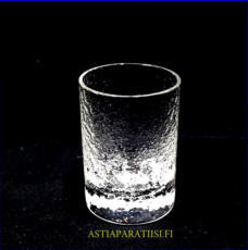 IITTALA, "Mini"  Ryyppylasi,Design:Tapio Wirkkala ,Tuotannossa: 1966,Korkeus n.5,5 cm ,halkaisija n.3,8 cm, 0 kpl,( Tuote nro / Item #178J )