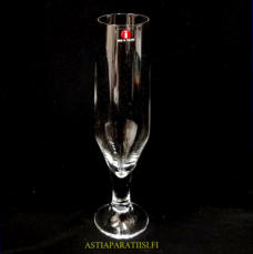 IITTALA, Avec  samppanjalasi, Design: Valto Kokko,Tuotannossa 1974,Korkeus n.19,5 cm ,halkaisija n. 4 cm,0 kpl.( Tuote nro / Item #274J )