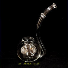 MUURLA,Jalallinen konjakkipiippu lasinpuhaltamo, Korkeus n.15 cm,11kpl,20�/kpl,( Tuote nro / Item #321J)