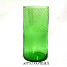 RIIHIM�EN LASI, Nina Vihre� juomalasi,korkeus n.13 cm,0 kpl,( Tuote nro / Item #334J )