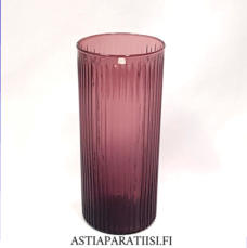IITTALA,V�rillinen mehulasi.lila v�ri, Design:Tapio Wirkkala ,Suunniteltu 1956-69,Korkeus n.14 cm, halkaisija n.6,3 cm,0 kpl,( Tuote nro / Item #336J )