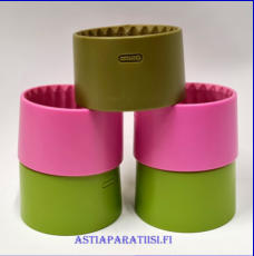 IITTALA, HotCool  lasinpidike, erilaisia v�ri,Design:Bj�rn Dahlstr�m,Suunniteltu 2003,5 kpl,7 �/kpl.( Tuote nro / Item #347J )