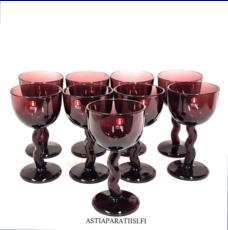 ARABIA IITTALA,Messulasi R�rstrand Herbst Frankfurt ,Design:Markku Salo,Suunniteltu:1996,Korkeus n.12 cm , Halkaisija n.6,3 cm,9 kpl,58 �/kpl,( Tuote nro / Item #382J )