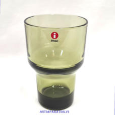 IITTALA,"OTE" juomalasit sammaleenvihre� ,Design:Aleksi Per�l�,Suunniteltu: 2007-2009,Korkeus n.12 cm , Halkaisija n. 8 cm,11 kpl,30 �/kpl( Tuote nro / Item #386J )