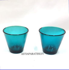 NUUTAJ�RVI,Kartio snapsilasi,Design:Kaj Franck,Suunniteltu: 1956-75,Korkeus n.5,5 cm , Halkaisija n.6 cm, 0kpl( Tuote nro / Item #402J )