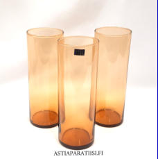 NUUTAJ�RVI,Purtilo juomalasi,Design:Kaj Franck,Suunniteltu: 1954-65,Korkeus n.16 cm , Halkaisija n.5,7 cm, 3 kpl,38�/kpl.( Tuote nro / Item #435J )