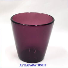 NUUTAJ�RV,Kartio Juomalasi tumman lila,Design:Kaj Franck, Korkeus n.8 cm , Halkaisija n.7,6 cm, 0 kpl,( Tuote nro / Item #448J )