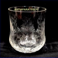 IITTALA,koivu 2047 juomalasi, Design:Jorma Vennola, Suunniteltu1980-84-luvulta,Korkeus n.8 cm , Halkaisija n. 6,7 cm,0 kpl,( Tuote nro / Item #580J )