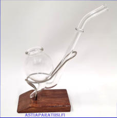 KONJAKKIPIIPU,Telineell�, Korkeus n.19 cm,halkaisija n.5 cm,1kpl,28�/kpl ( Tuote nro / Item #592J)