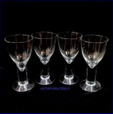 NUUTAJ�RVI ,Elegia juomalasi, Design:Olli Tamminen, Korkeus n.14,5 cm,halkaisija n.7 cm, 4 kpl,24 �/kpl,( Tuote nro / Item #610J