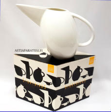 ARABIA, Ollie Storybirds, valkoinen maito- / vesikannu, 0,6 Ltr,Design:Kati Tuominen-Niittylä,korkeus n. 14,5 cm,1kpl,130€/kpl ( Tuote nro / Item #105D)
