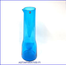IITTALA,Essence sininen / turkoosi kaadin / karahvi 100 cl,Design:Alfredo Häberli,tuotannossa 2005-luku,korkeus n.30 cm,1kpl,85€ ( Tuote nro / Item # 104K)
