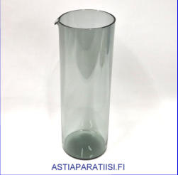 NUUTAJ�RVI,1609 kaadin, 100 cl harmaa v�ri,Design:Kaj Franck,1955-1965-luku,Korkeus,n. 23 cm, halkaisija,n. 8 cm,1kpl,220� ( Tuote nro / Item # 129K)