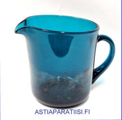 NUUTAJ�RVI ,Kannu 5601, turkoosi v�ri,Design:Kaj Franck,Korkeus,n. 14,5 cm, halkaisija,n. 13 cm,1kpl,135� ( Tuote nro / Item # 133K)