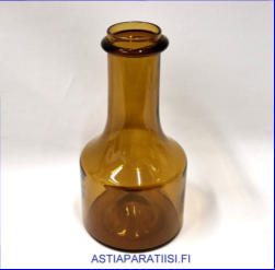 IITTALA,Rengas Karahvi Ruskea vri 2508,Design:Tapio Wirkkala,Signeerattu TW,Korkeus,n. 22,5 cm, halkaisija,n. 12 cm,1kpl,260 ( Tuote nro / Item # 151K)'