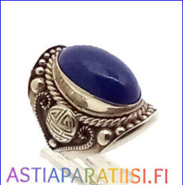 FINNISH DESIGN, Hopea sormus,Design:Risto Aho,Vuodelta 1964, hopeaa  Pitoisuus 813,ametisti kivi,l�hes uudenveroinen 180 mm,s��dett�v�,hinta 185� (sis. alv) (Tuote nro Item 122DK)