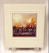 Kermansavi, sein�taulu kev�t-keltainen,495/500,leveys 19 cm, korkeus 21 cm,1kpl,45�/kpl