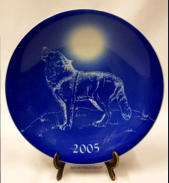 Suomalainen vuosilautanen 2005 ker�ilysarja,halkaisija n.16,5 cm,2 kpl,45�/kpl