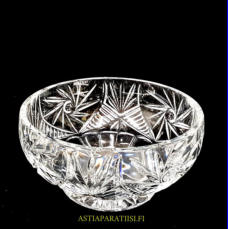 lyijykristallia iso Kristallikulho ,Korkeus,n. 10 cm,halkaisija,n. 20 cm,1kpl,120/kpl ( Tuote nro / Item #140KR )