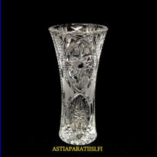 Kristallimaljakko,Korkeus,n.18cm,halkaisija,n.8,5 cm,1kpl,45/kpll ( Tuote nro / Item #163KR )