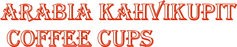 ARABIA KAHVIKUPIT  COFFEE CUPS