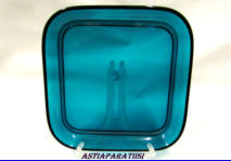 NUUTAJ�RVI N�tsj�,lasilautanen 5269,Design:Kaj Franck,,Tuotannossa: 1954-1968,Suunniteltu: 1954,mitat n.18,5 cm X 18,5 cm,0kpl