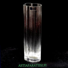 ARABIA, Finn Crystal,Cumulus Lasimaljakko, Design:Markku Salo,Valmistettu1980-luku,Korkeus n. 20 cm, halkaisija n. 8,2 cm x 4,8 cm,1kpl, 65�/kpl( Tuote nro / Item #344MA)