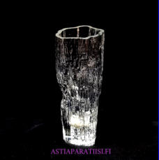 IITTALA,Avena 3429 Lasimaljakko, Design: Tapio Wirkkala,Valmistettu1970-1989-luku,Korkeus n. 17,5 cm, halkaisija n.7 cm x 6,2 cm,1kpl,78�/kpl, ( Tuote nro / Item #351MA )