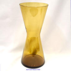 NUUTAJ�RVI, Kartio Sarja, lasimaljakko 1405, Kimara maljakko,sammalenvihre�,Design:Kaj Franck,Suunniteltu: 1996-2003-luku,Korkeus n.23 cm, halkaisija n.10 cm,1 kpl,138� /kpl ( Tuote nro / Item #366MA )