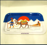 SWEDISH DESIGN,lappiaiheinen muovitarjotin Design:heidi lange,mitat.31,5cm x18,7 cm,1kpl,25�/kpl