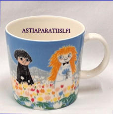 ARABIA,Muumimuki Yst�vyys,Moomin Mug Friendship (2018-),Design:Tove Slotte-Elevant,Korkeus n. 8 cm, halkaisija n. 8 cm, 0 kpl,( Tuote nro 161M )