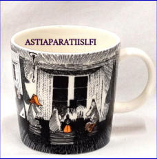 ARABIA,Muumimuki Alkuper�� kunnioittaen,Moomin Mug, True to its origins,Design:Tove Slotte-Elevant,Korkeus n. 8 cm, halkaisija n. 8 cm, 0 kpl, ( Tuote nro 170M )
