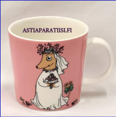 ARABIA,Muumimuki Sosuli ,Moomin Mug, Fuzzy (2011-),Design:Tove Slotte-Elevant,Korkeus n. 8 cm, halkaisija n. 8 cm, 0 kpl, ( Tuote nro 172M )