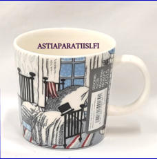 ARABIA,Muumimuki Talviuni talvikausimuki ,Moomin Mug, Hibernation (winter season mug 2015),Design:Tove Slotte-Elevant,Korkeus n. 8 cm, halkaisija n. 8 cm, 1 kpl, 68 �/ kpl,( Tuote nro 181M )