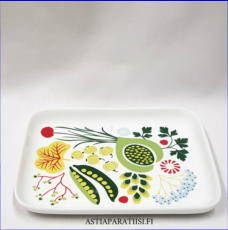 IITTALA R�rstrand,Kulinara, Tarjotin ,tableware ,Design:Hanna Werning, Sweden 2009,mitat. 18,7 cm X 15,2 cm ,2 kpl,34�/kpl ( Tuote nro 148R )