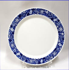 ARABIA, Kurpitsa matala ruokalautanen,Design:Raija Uosikkinen,alkuper�istuotantoa.Valmistettu1971-1975,leveys n. 23 cm,0 kpl, ( Tuote nro 193R )