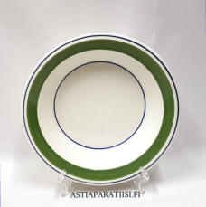 ARABIA,Krokus syv lautanen, Design:Esteri Tomula ( koriste ), Peter Winquist ( malli ),Tuotannossa1978-1979,leveys n. 19,5 cm,7 kpl, 24/kpl ( Tuote nro 200R )
