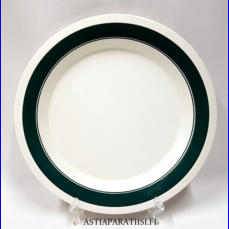 ARABIA, Kirsikka ruokalautanen,Design:Peter Winquist (malli), Inkeri Seppl (koriste),Tuotannossa1975-1979,leveys n. 24,5 cm,3 kpl, 28/kpl ( Tuote nro 202R )