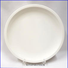 ARABIA,Space iso matala ruokalautanen,Design:Richard Meier, Suunniteltu 2000-2002,leveys n. 29,7 cm,6 kpl, 32 �/kpl ( Tuote nro 239R )